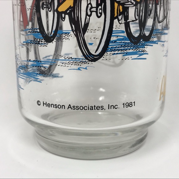 1981 The Great Muppet Caper McDonald's Glass - Kermit the Frog - Fonzie- Animal - Picture 7 of 9